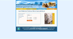 Desktop Screenshot of crieltourisme.123-hebergements.com