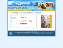 Tablet Screenshot of crieltourisme.123-hebergements.com